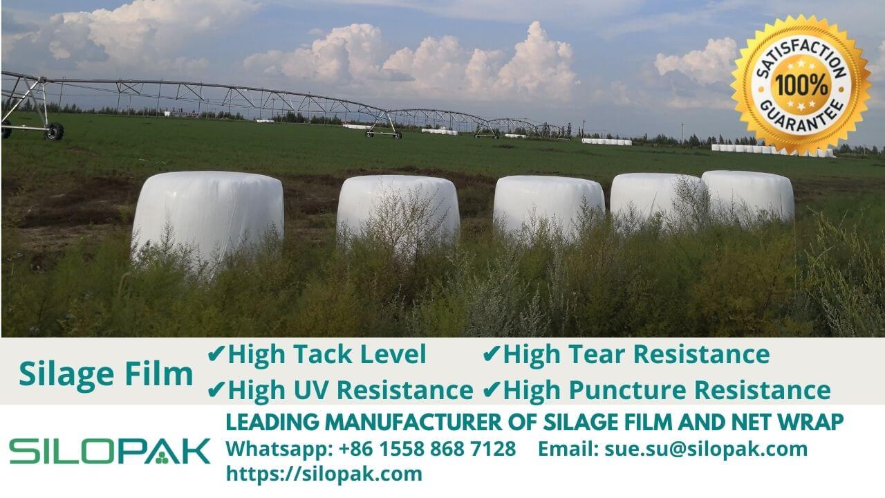 Silage Barrier Film Oxygen and UV protection hay fodder feed mixes