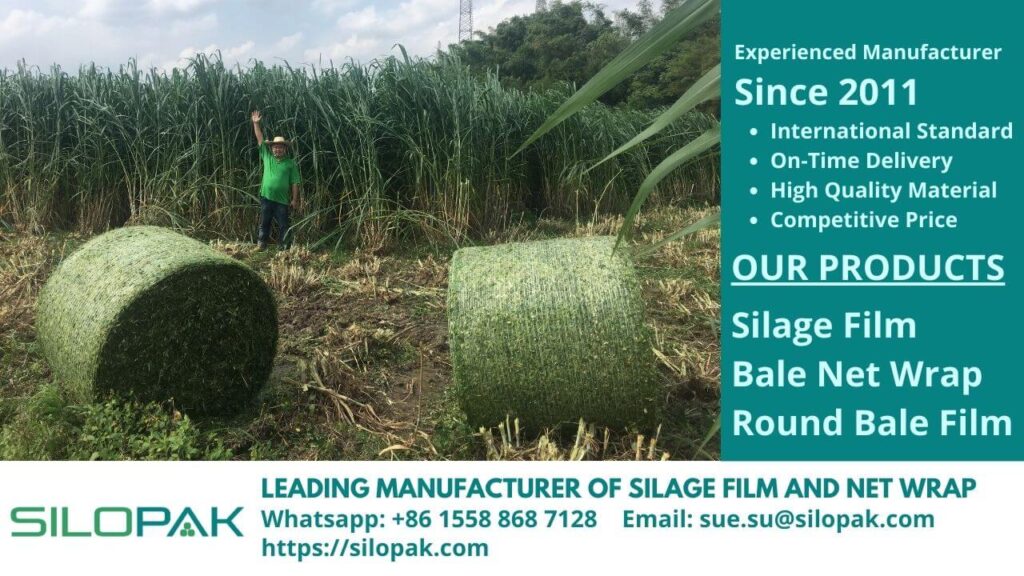farm net wrap bales manufacturer grass fodder maize silage net