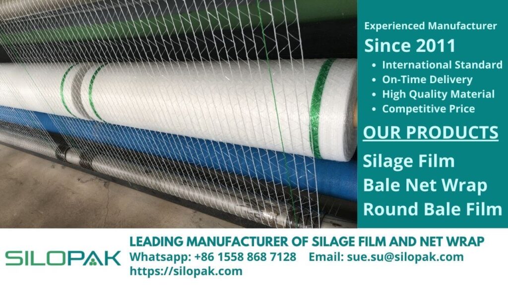 Net Wrap Factory For Farmers, Grass Forage, Fodder, Silage Wrap