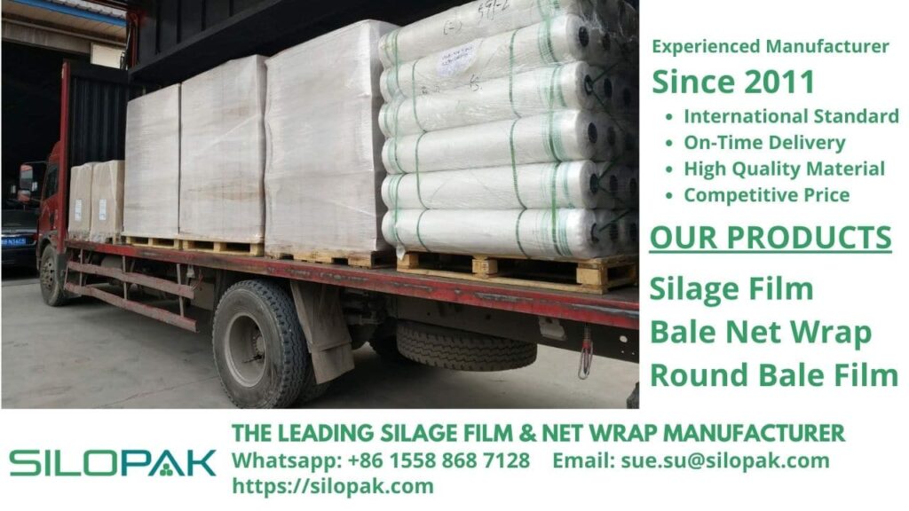 poultry cattle livestock feed wrap