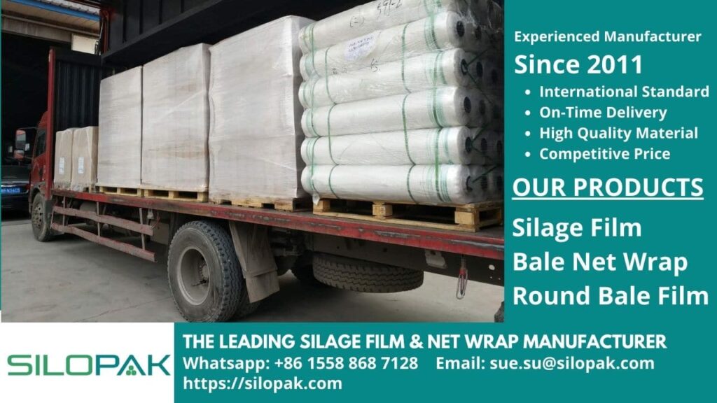 Crop Baling Net Wrap Benefits silage straw hay