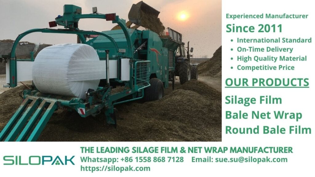 Ideal Silage ph, silage film wrap for livestock feed