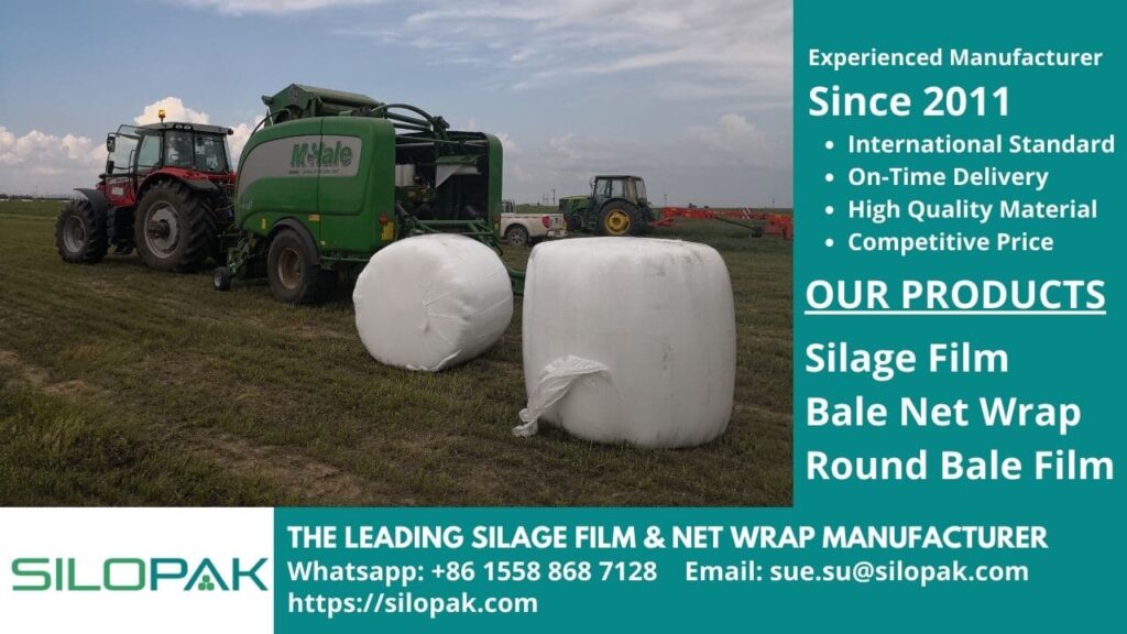 grass silage film bale wrap