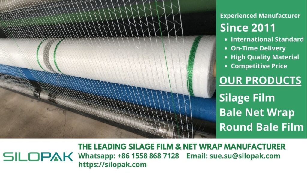 Polyethylene Wrap Film for Best Storage of Harvest and Feed net wrap silage film