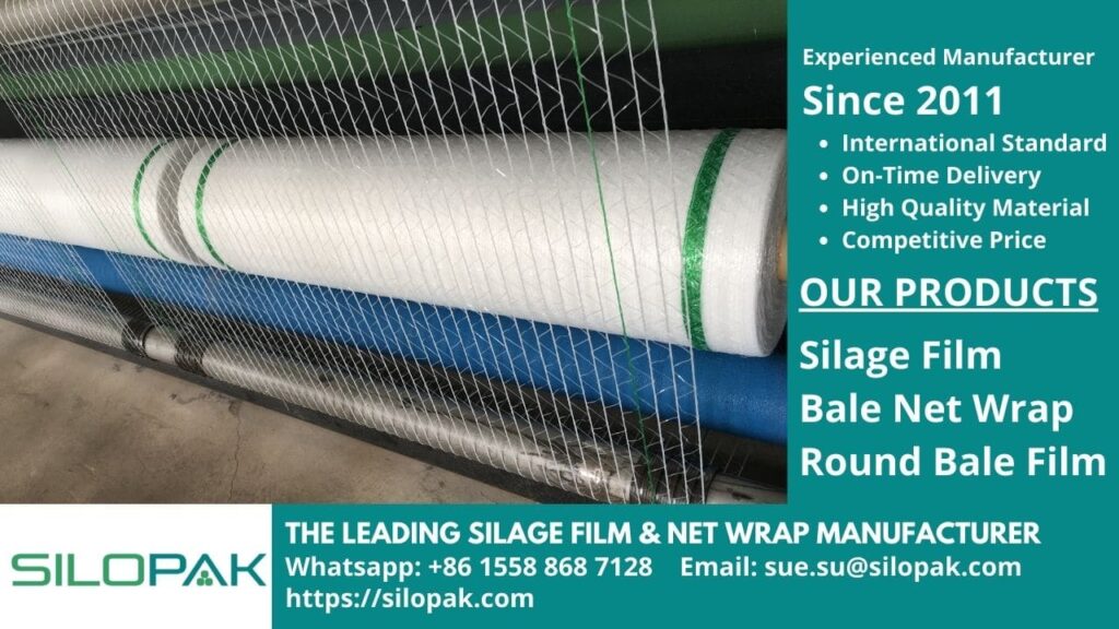 round bale Net Wrap in Colombia, High UV Resistance