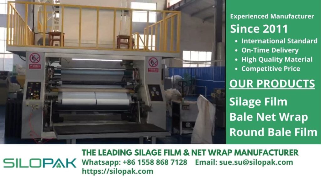 silage film factory in China, plastic wrap film