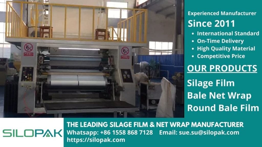 Blown LLDPE Silage Film To Wrap Animal Feed