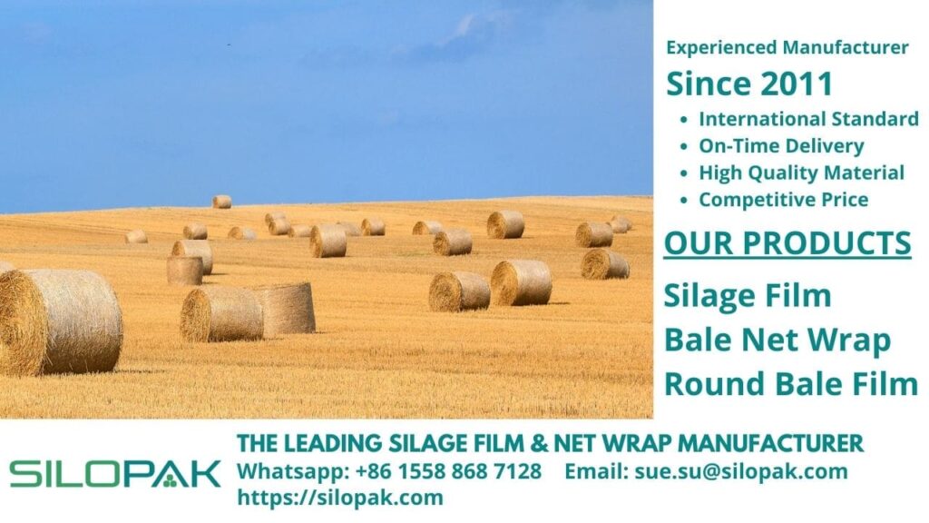 Grass Forage for Cattle, Net wrap, Silage wrap