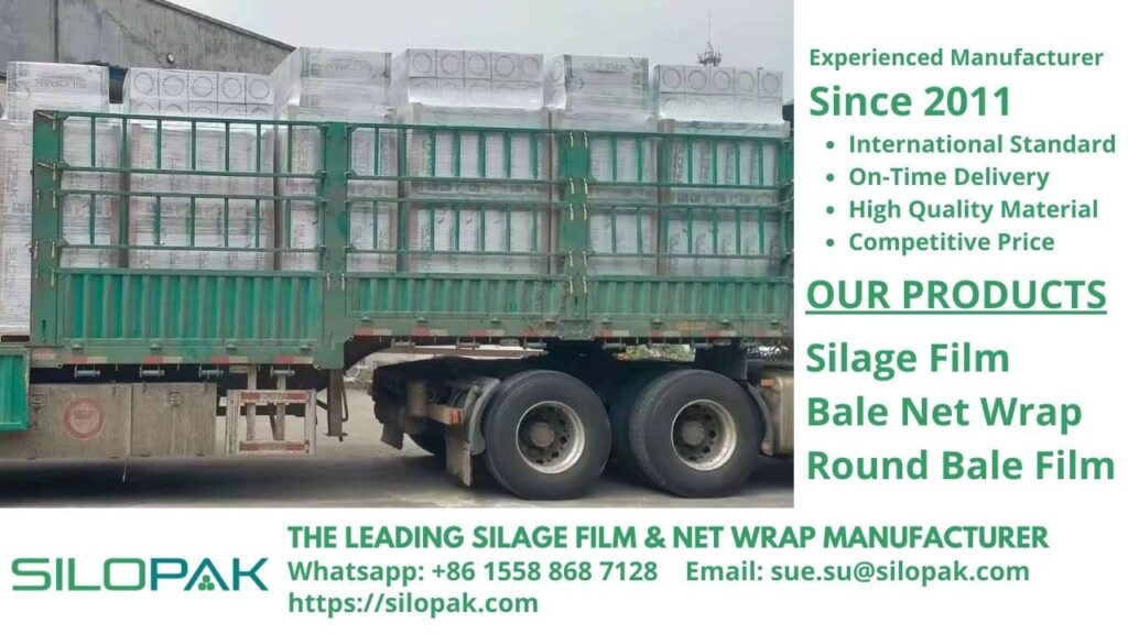 silage film and bale net wrap supplier in China UK ireland canada mexico