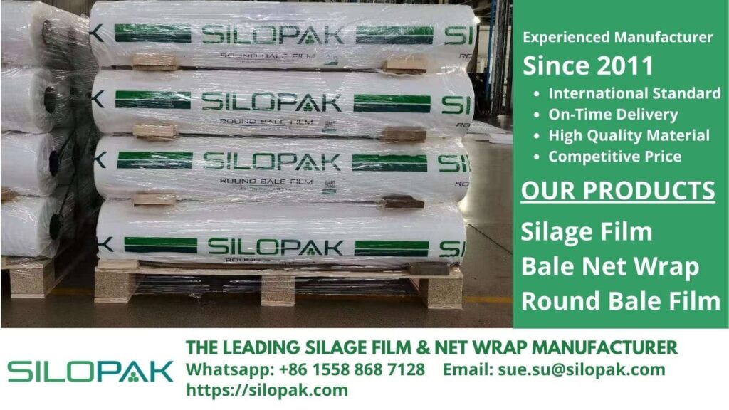 wrap film for grass hay silage