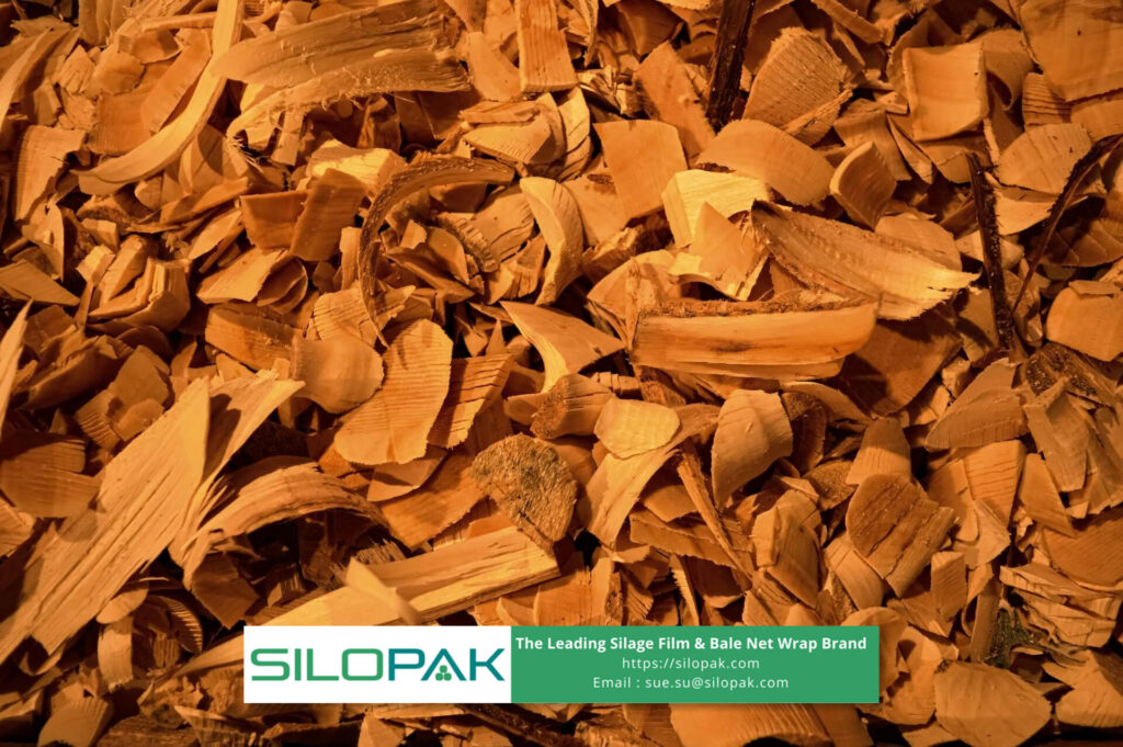 Wrapping Wood Chips